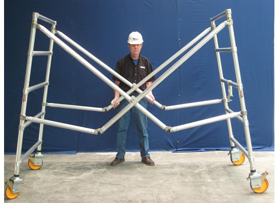 Vault Folding Aluminum Scaffolding