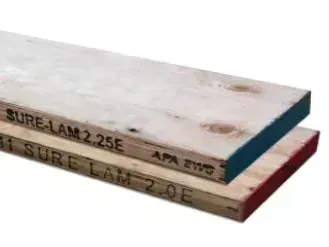 8 foot Southern Yellow Pine Plank