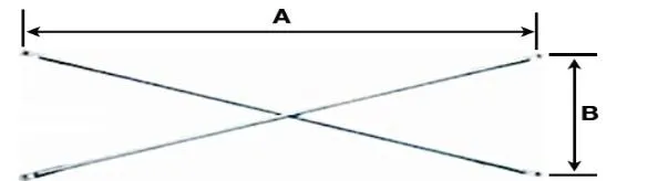 Tubular Cross Braces Diagram